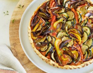 Recept: Krokante ratatouille quiche